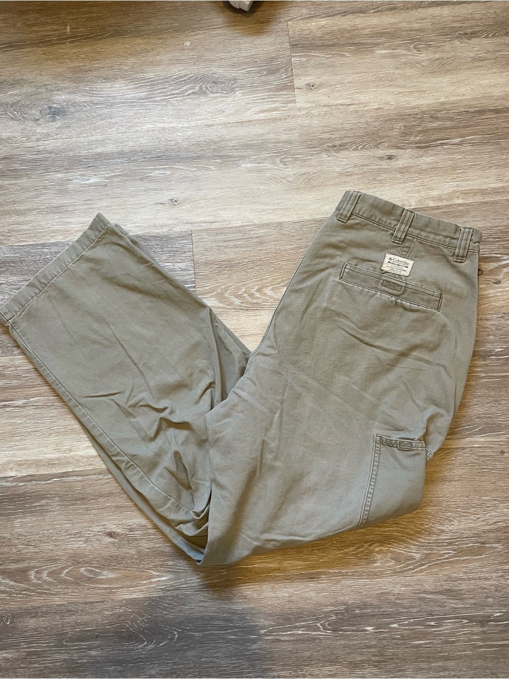 Men's Columbia Sportswear Olive Chino Pants - Casual Workwear